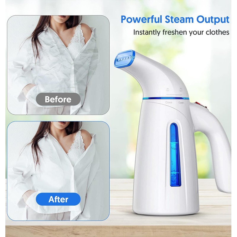 OGHom Steamer for Clothes, Handheld Clothing Steamer for Garment, 240ml