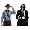 GERINLY Solid Color Long Neckerchief Pure Skinny Scarf Necktie for