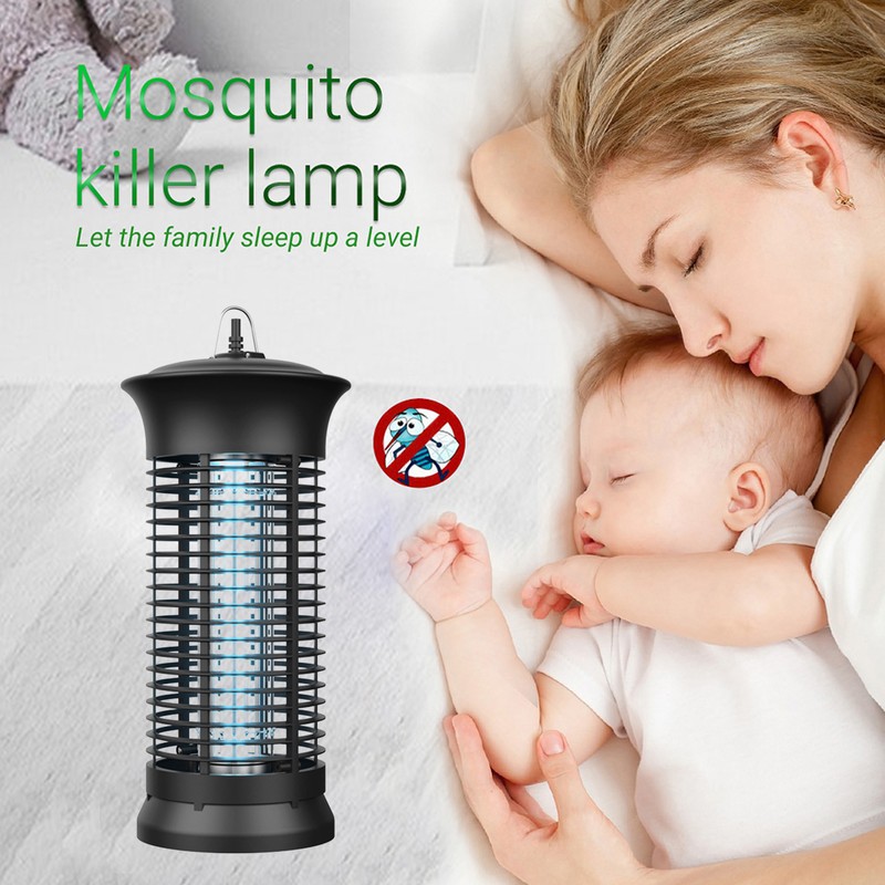 Indoor Mosquito Killer Electric Shock Mosquito Trap Lamp Bug Zapper