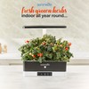 SereneLife SLGLF150.5 Smart Starter Kit-Hydroponic Herb Garden Indoor Plant System