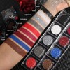 ecofavor Burgundy Eyeshadow Single Palette with Applicator – Elegant Matte