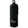 Laken Neoprenhülle für Flaschen aus Aluminium, 1,5 l, Laken, Schwarz