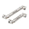 MEUS RACING Stainless Steel TRX4M Driveshaft, Drive Shaft for Traxxas
