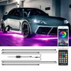 MICTUNING RGB LED Strips Under Car Truck Tube Underbody Underglow