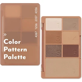 Sunsmile Im Mimi Color Pattern Palette 003 Sand Pattern (1 Piece) Eyeshadow Blush