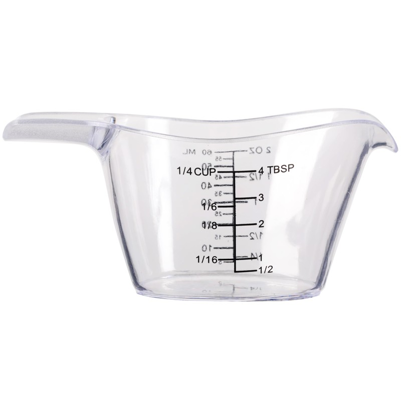 DOTINGHUX® 2 Oz Measuring Cup, 1/4 Cup Acrylic Measuring Cups,