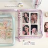 BetterJonny Sticker, Transparent, Large Size, 6-Hole Storage Binder, Star Pattern