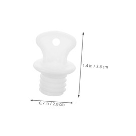 KOMBIUDA 10pcs Leakproof Hot Water Bottle Cap Replacement Stoppers for Handheld Bags Spiral Seal Design for Easy Installation Efficient Heat Retention Secure Use