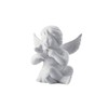 Angel Small White Matt Angel with Butterfly