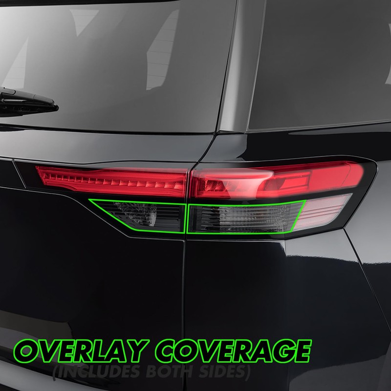 SlickMod PreCut Vinyl Smoke Tint for 2022-2024 Nissan Pathfinder Tail