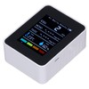 White Infrared CO2 Detector Realtime Reading Accurate Carbon Dioxide Temperature