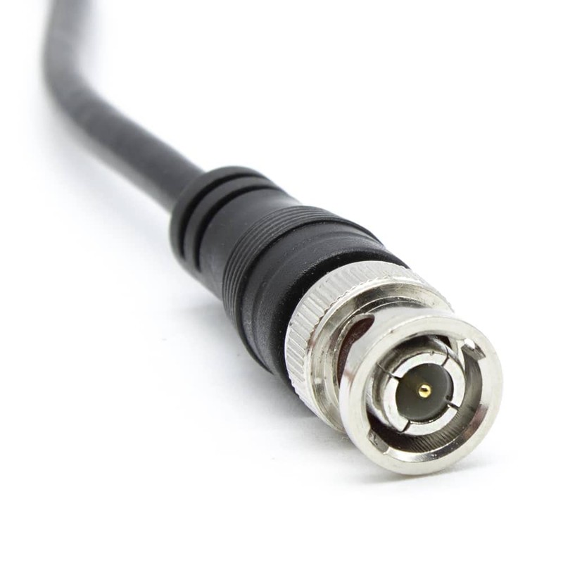 CABLEPELADO BNC Cable Male to Female RG59 2m Black