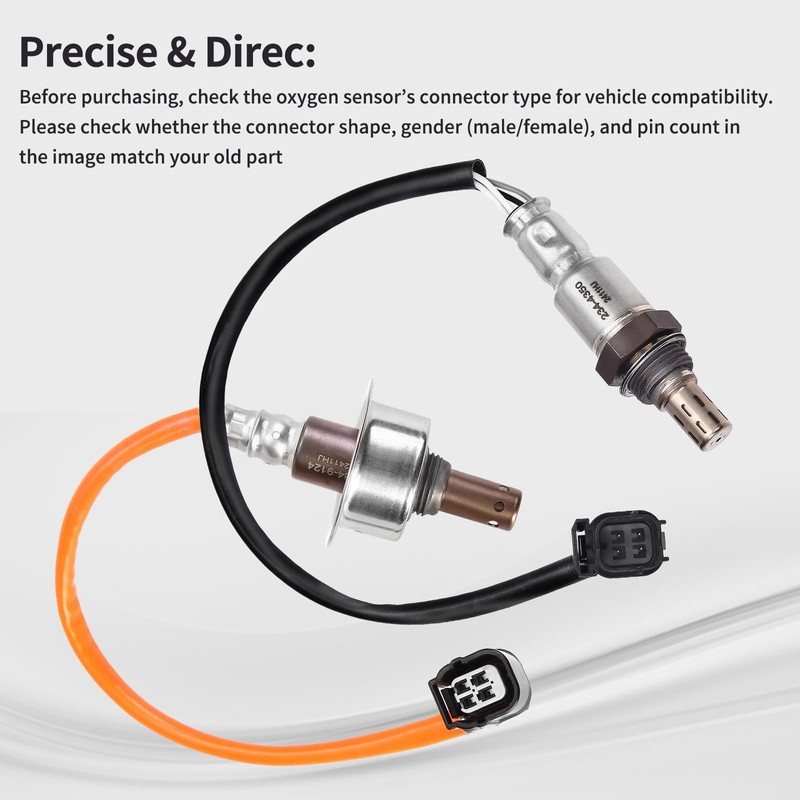 O2 Oxygen Sensor Upstream and Downstream Fits for Honda Civic