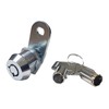 Kingsley Tubular Cam Lock with 5/8" Cylinder--Chrome Finish, Keyed Alike,