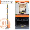 Floor Scraper Long Handle - Ice Snow Removal Tool,Multifunctional Garden