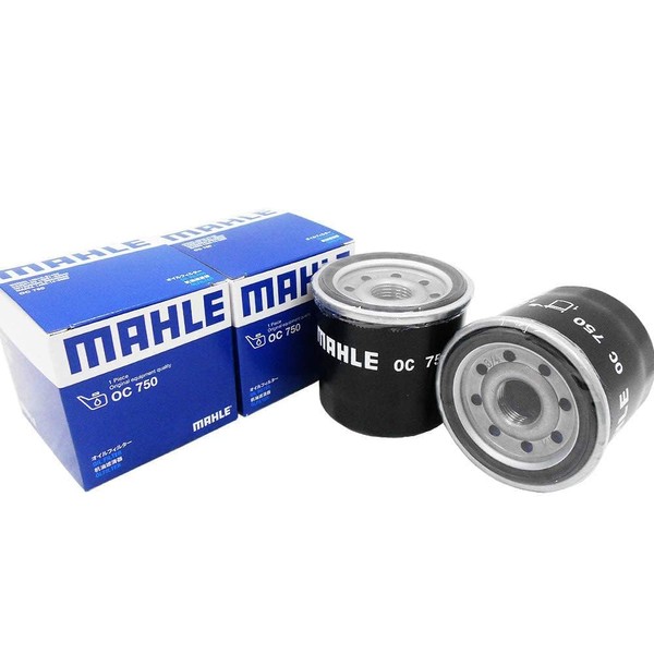 [Set of 2] MAHLE Oil Filter, Suzuki Subaru Daihatsu Toyota,