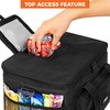OPUX Soft Cooler Bag, Insulated Collapsible Lunch Cooler Tote for