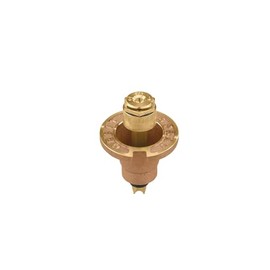 3-Pack Orbit 54071 Brass Pop-Up Flush Head Sprinkler with Half Pattern Spray Nozzle - Brass Pop-Up Sprinklers for Half Pattern Spray