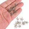 CENPEK 200PCS 15mm Star Rivets Decoration Five-Pointed Star Claw Hand