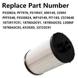FS19947 P550824 Fuel Filter Compatible with International Medium Duty Truck 4300 International Harvester Replace PF7978 1878042C91 1873917C91 1878042C91 1878042C92 1878042C93