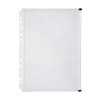 MARBIG(R) 2025712 Binder Wallet A4 Right Side Zip Open Clear