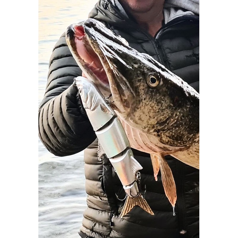 FISHN® TRAWL27 - XL Swimbait, Magnetic Top Hook System, Diving