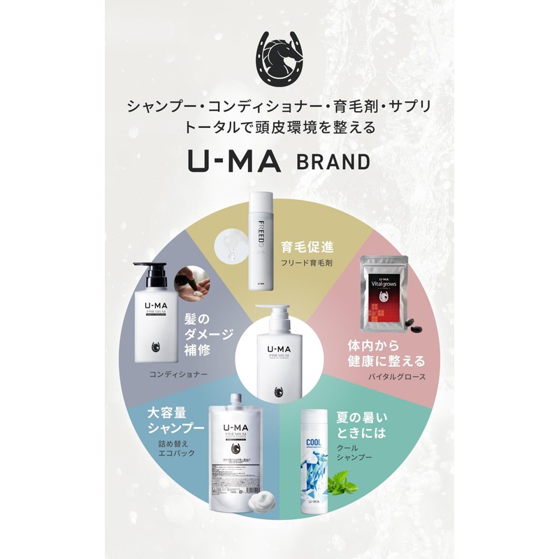U-MA Women's Shampoo Premium (Non-medicinal product)