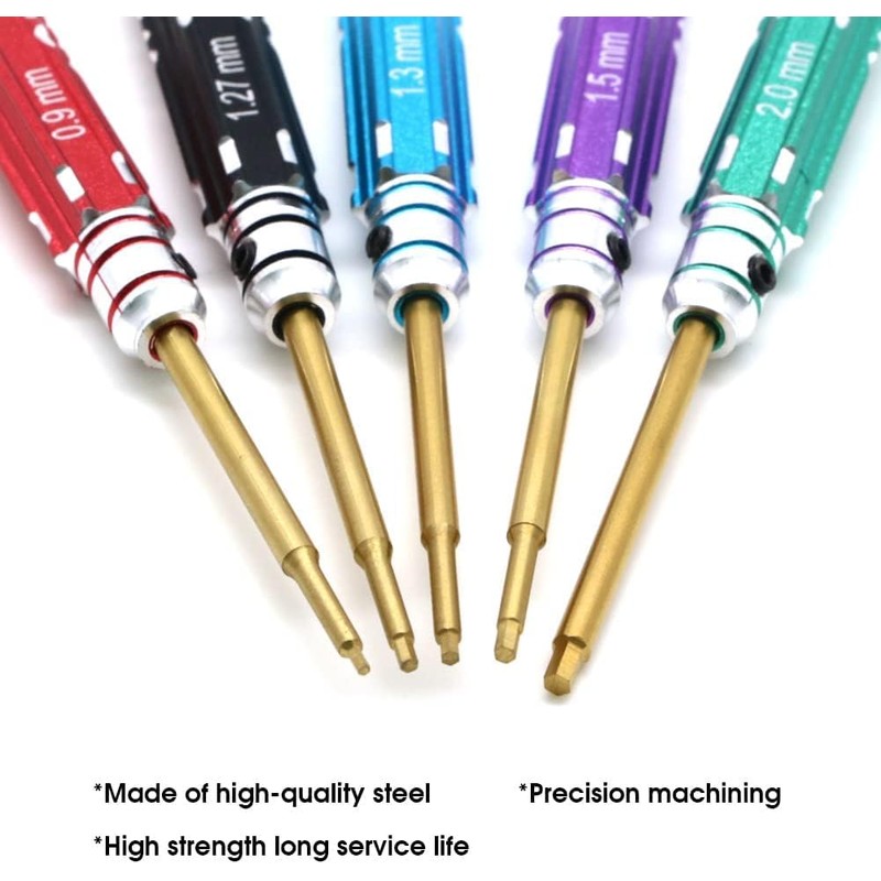 5pcs Small Screwdriver Set Hand Tools Wrench Mini RC Tool