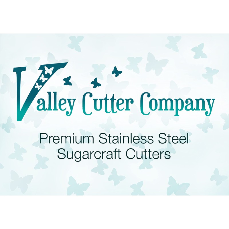 Ranunculus sugarcraft Cutter Set - Stainless Steel - Made in