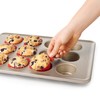 OXO Good Grips Silicone Baking Cups, Pack of 12, Reusable,