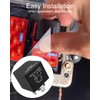 5-Pin Relay Fit for Ford Replace P6SDT FOAB-14B192-AA, 40A 12VDC