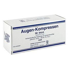Eye Compresses 5.8 x 7 cm Non-Sterile