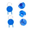 Gadpiparty 2pcs Durable PVC Toilet Flapper for Bathroom Easy Installation