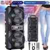 3000W Portable Bluetooth Speaker Sub Woofer Heavy Bass Party Sound