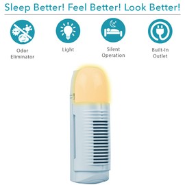 Air Innovations Plug in Air Purifier & Nightlight XJ-209