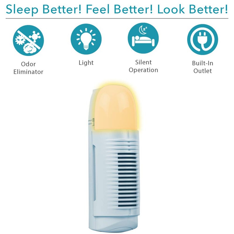 Air Innovations Plug in Air Purifier & Nightlight XJ-209
