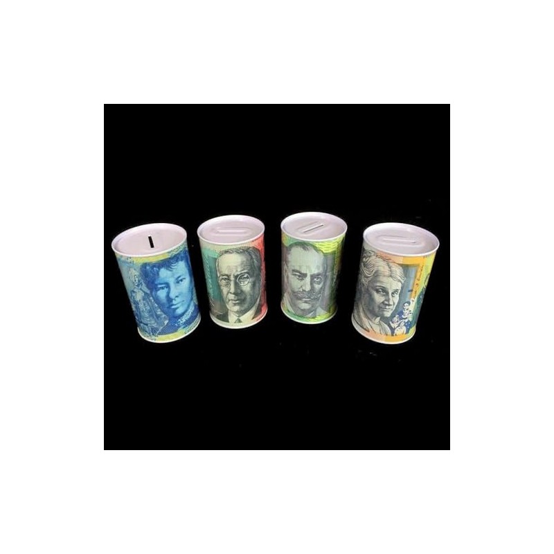 1pcs Money Tin Australian Box Jar Piggy Bank Coin Save