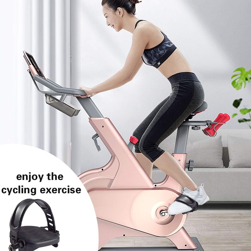 Exercise Bike Pedal Straps Universal Long Pedal Strap Widened Straps