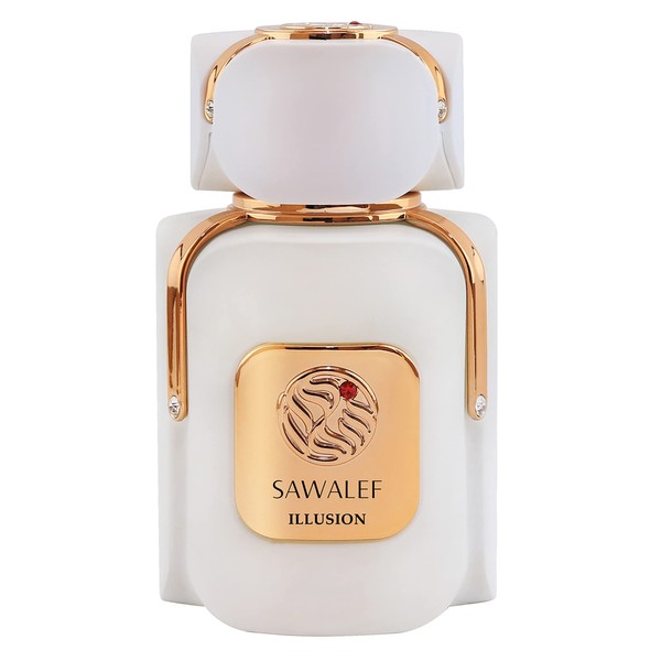 Swiss Arabian Illusion - Leather and Woody Scent Notes - Long Lasting and Addictive Unisex Fragrance - A Seductive Signature Aroma - The Luxurious Scent Of Arabia - 2.7 oz EDP Spray