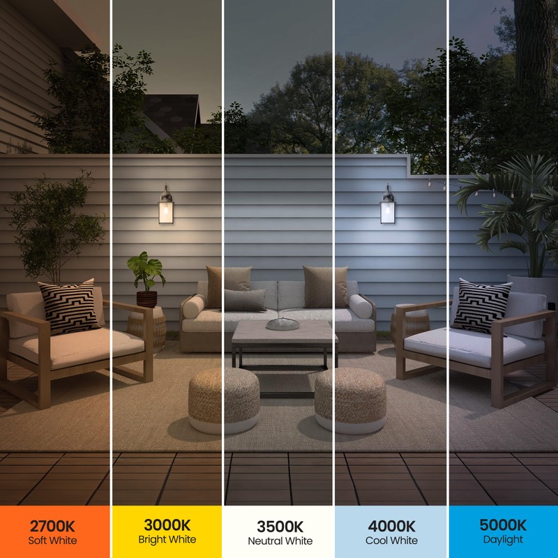 Feit Electric LED Dusk to Dawn Light Bulb, A21 100W