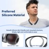 Neckband Bluetooth Headphones with Wireless Retractable Earbuds, Built-in Mic &