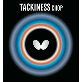 Butterfly 05450 Rubber Back for Table Tennis Takinese Chop Black Thick