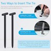 Upgraded Nylon Universal Cable Tie Buckles - Nylon Zip Ties