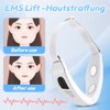 Electric V-Face Shaping Massager, EMS Facelift Device, 18 Intensity Levels,