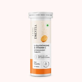 Generic Dermas Glutathione & Vitamin C for Glowing, Brightening, Pigmentation & Dark Spots | 10 Tablets
