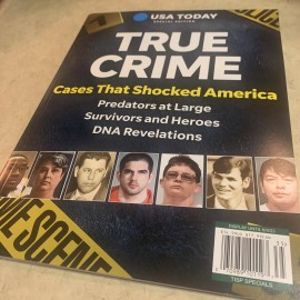 TRUE CRIME Special Edition Usa Today Magazine Cases That Shocked America