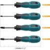 4-Piece Screwdriver Set with Magnetic Multifunctional Hand Tool for Optimal