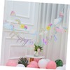 2 Sets Pulling Banner Birthday Letter Banner Children Birthday Party