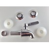 BTSKY™Stainless Steel Beverage Dispenser Replacement Spigot Fits 16mm（5/8 inch）Opening -