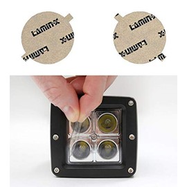 Lamin-x Custom Fit Clear Fog Light Covers for Mitsubishi Lancer (07-15)